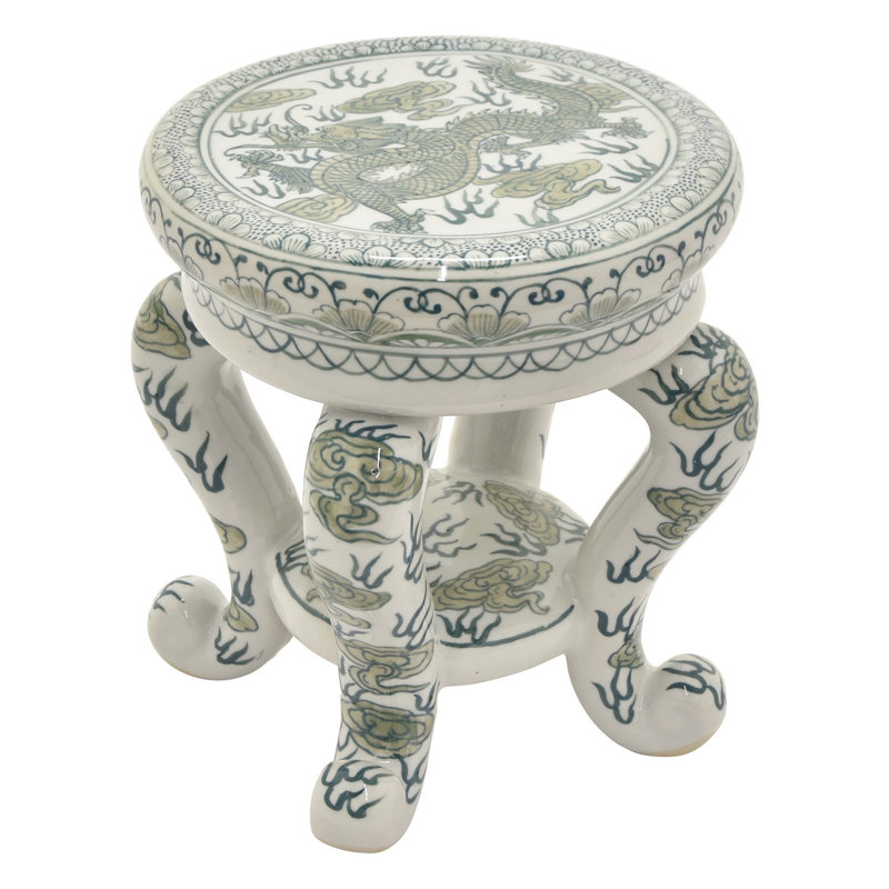 World Menagerie Vilonia Ceramic Pedestal Plant Stand Wayfair